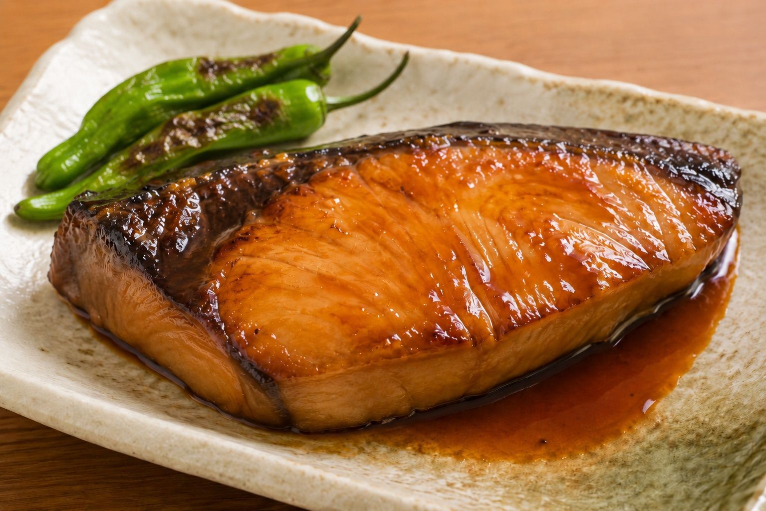 ぶりの照り焼き